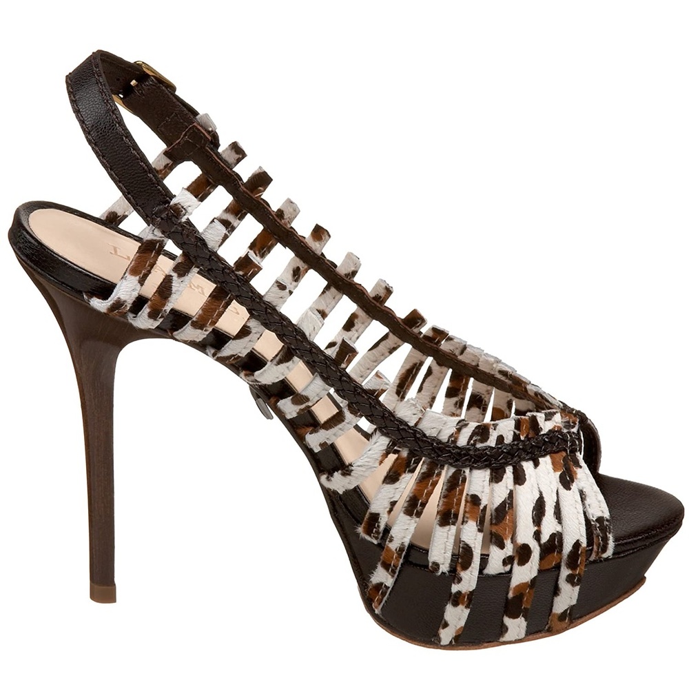 L.A.M.B. Women's Dione Platform Slingback Pump